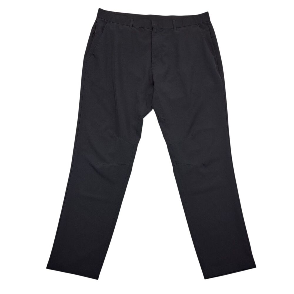 Fabletics Pants Mens 38 Black Golf Athletic Performance Stretch Straight